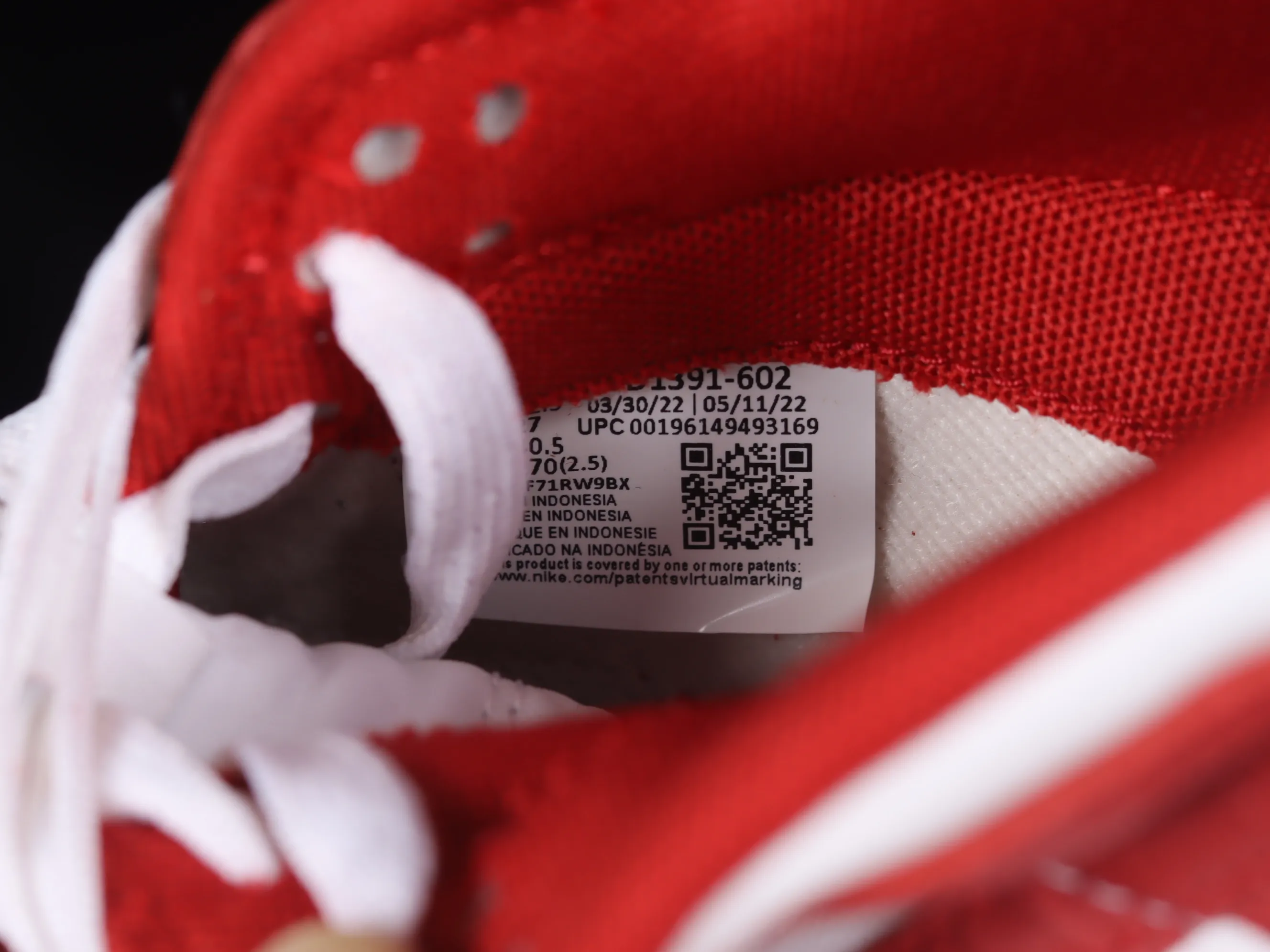 All Categories Nk SB Dunk Series Nk SB Dunk Low Low-top sneakers Foreign trade version Nk Dunk Low "Gym Red" white, red and gold SB low-top sports and leisure sneakers DD1391-602